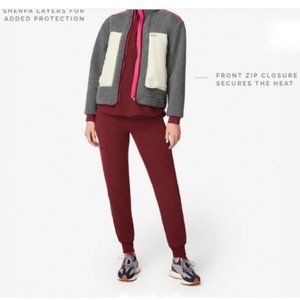 Figs Dark Heather Grey SELWYN Sherpa